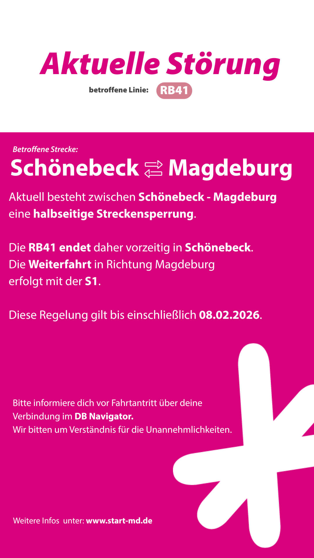 RB41 16.01. bis 02.08.2026